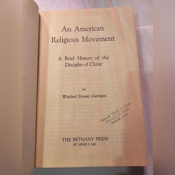 An American Religious movement vintage book - Picture 5 of 7